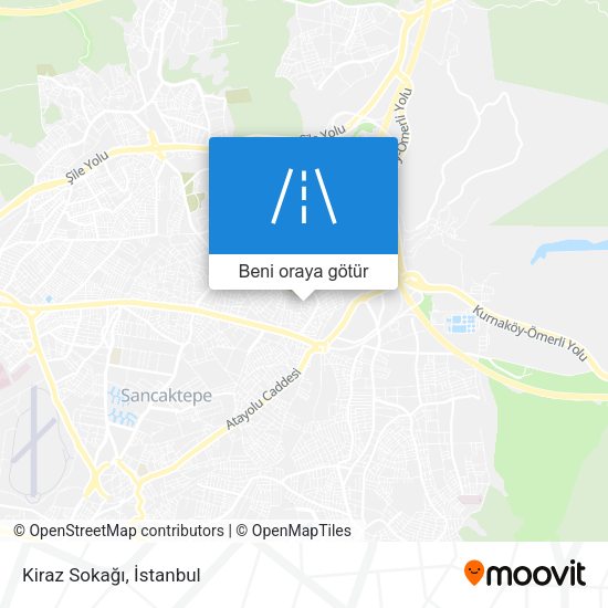 Kiraz Sokağı harita