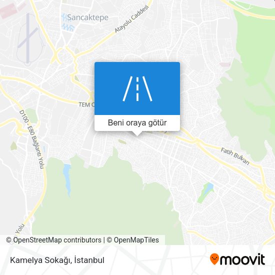 Kamelya Sokağı harita