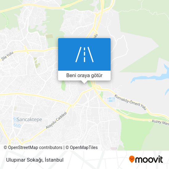 Ulupınar Sokağı harita