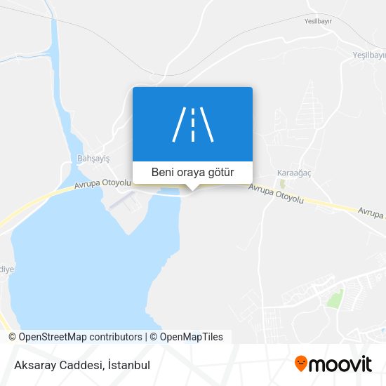 Aksaray Caddesi harita