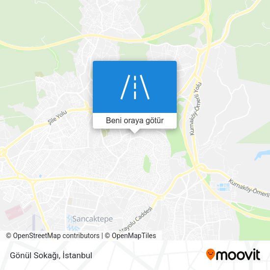 Gönül Sokağı harita