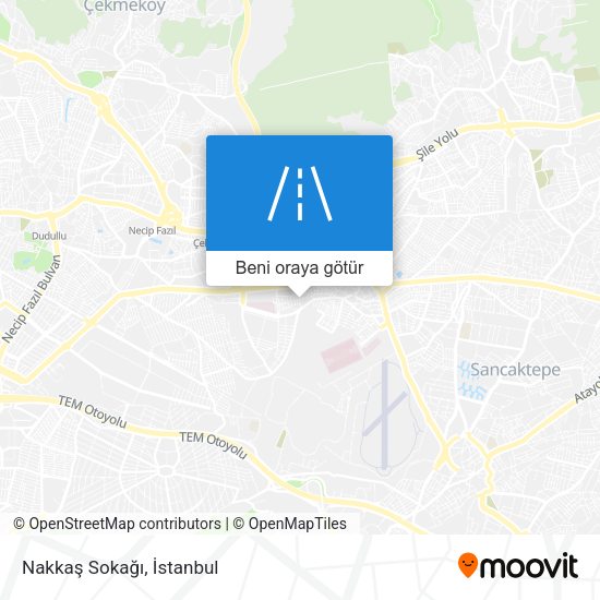 Nakkaş Sokağı harita