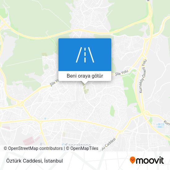 Öztürk Caddesi harita