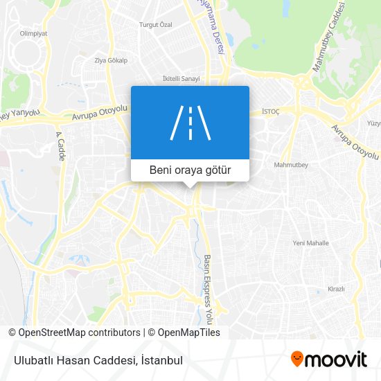 Ulubatlı Hasan Caddesi harita