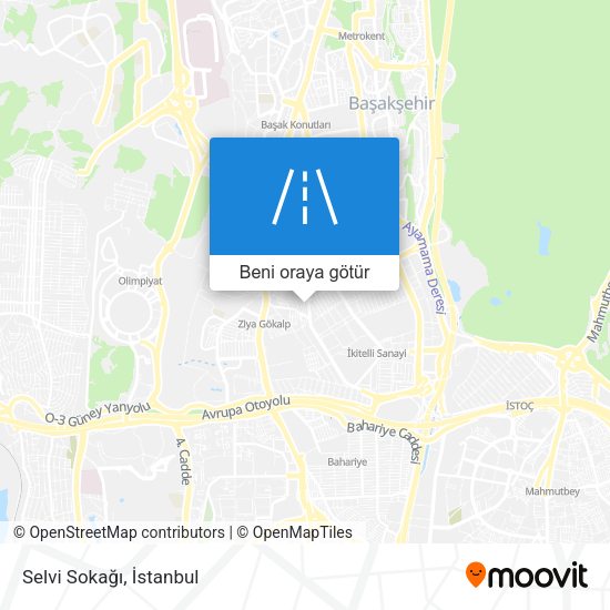 Selvi Sokağı harita