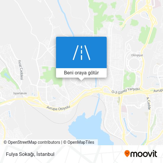 Fulya Sokağı harita