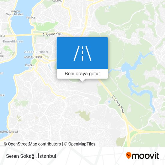 Seren Sokağı harita