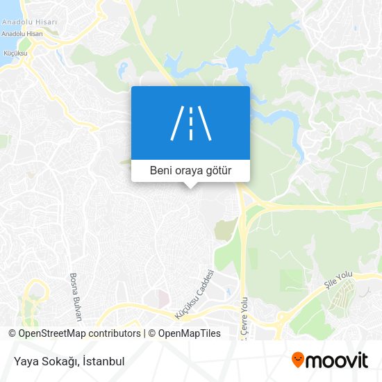 Yaya Sokağı harita