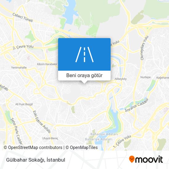 Gülbahar Sokağı harita