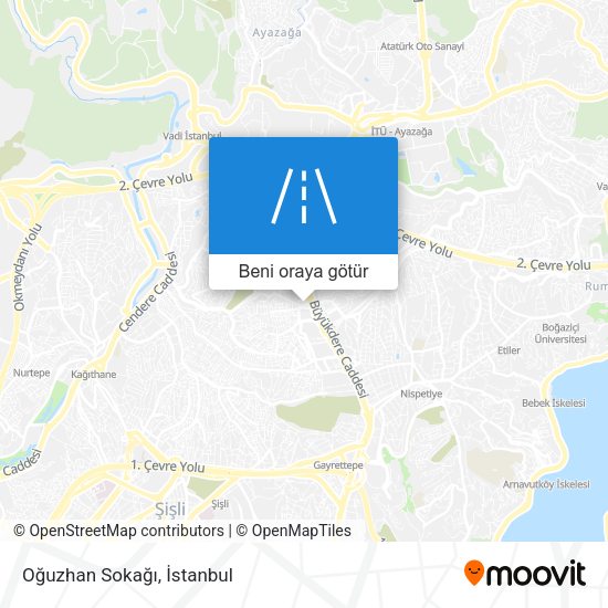 Oğuzhan Sokağı harita