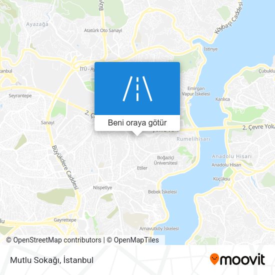 Mutlu Sokağı harita