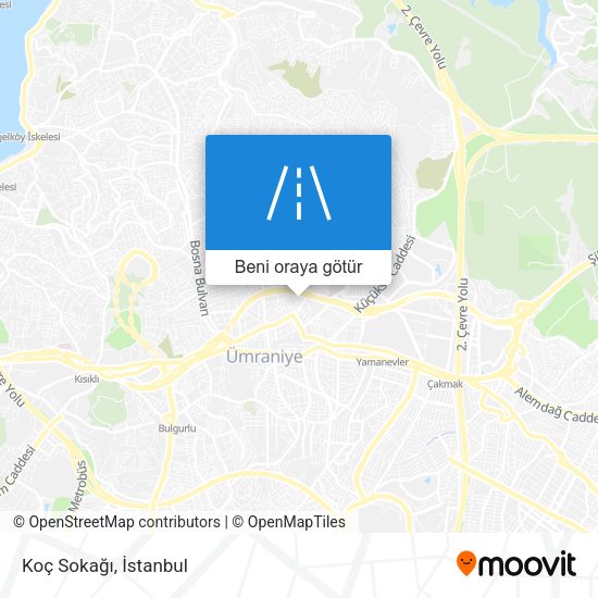 Koç Sokağı harita