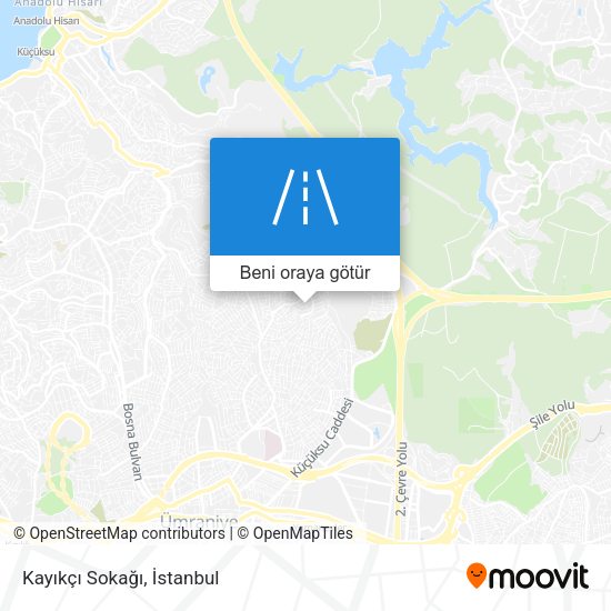 Kayıkçı Sokağı harita