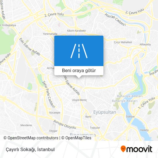 Çayırlı Sokağı harita