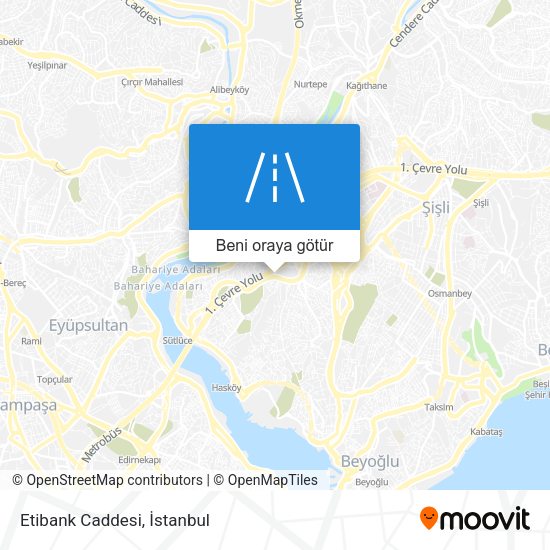 Etibank Caddesi harita