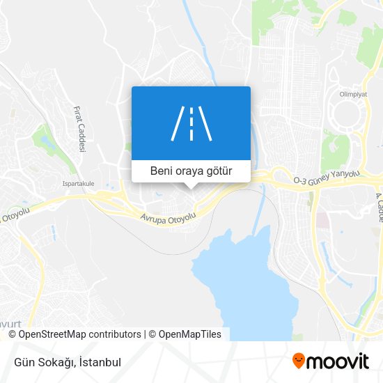 Gün Sokağı harita