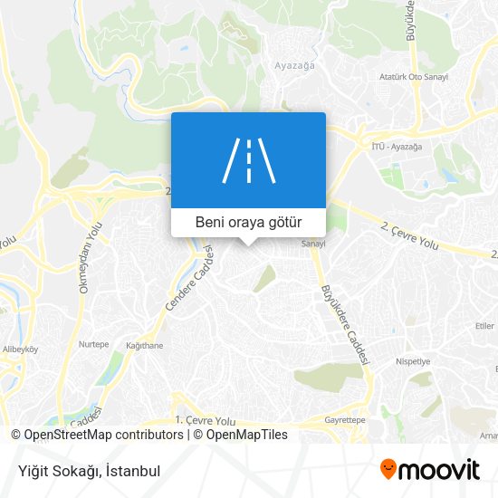 Yiğit Sokağı harita