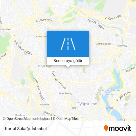 Kartal Sokağı harita