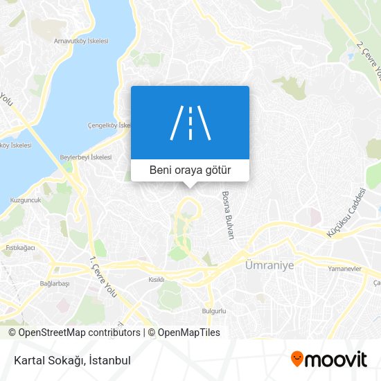 Kartal Sokağı harita
