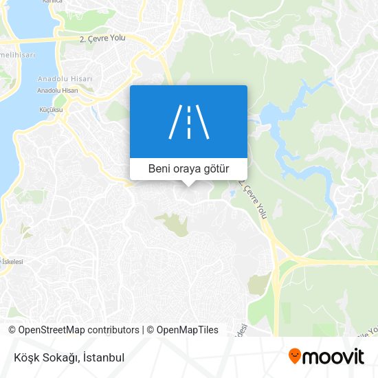 Köşk Sokağı harita
