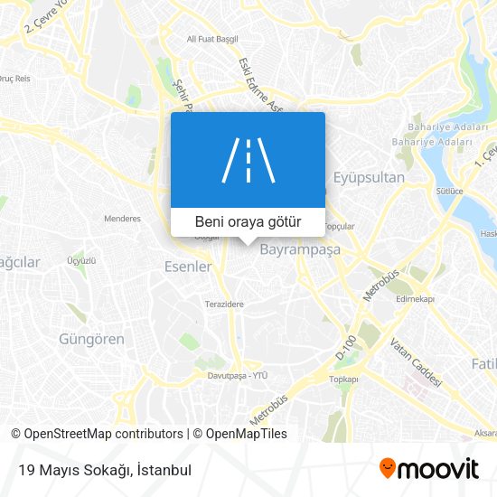 19 Mayıs Sokağı harita