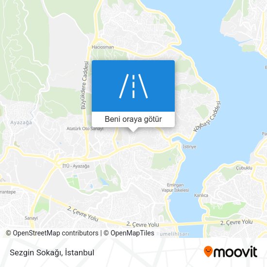 Sezgin Sokağı harita