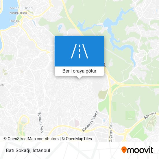 Batı Sokağı harita