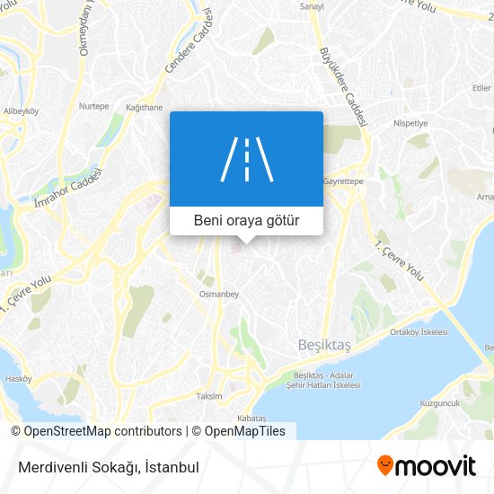 Merdivenli Sokağı harita