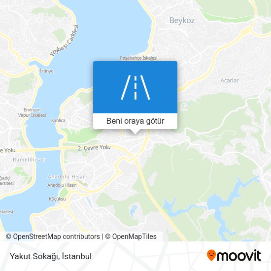 Yakut Sokağı harita