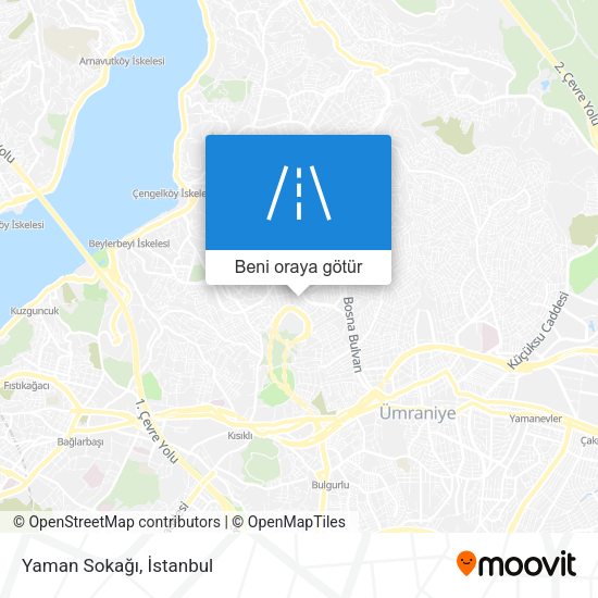 Yaman Sokağı harita