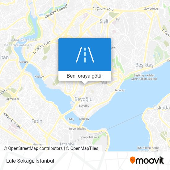 Lüle Sokağı harita