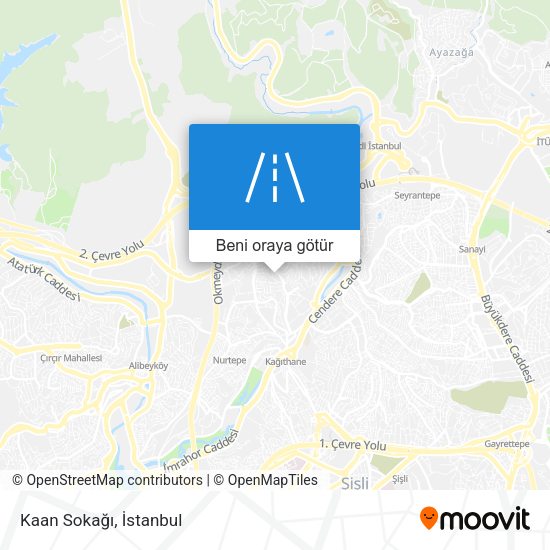 Kaan Sokağı harita