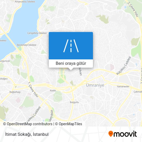 İtimat Sokağı harita
