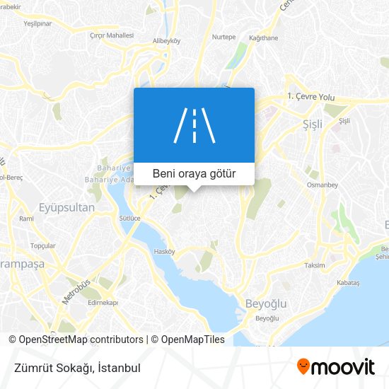 Zümrüt Sokağı harita
