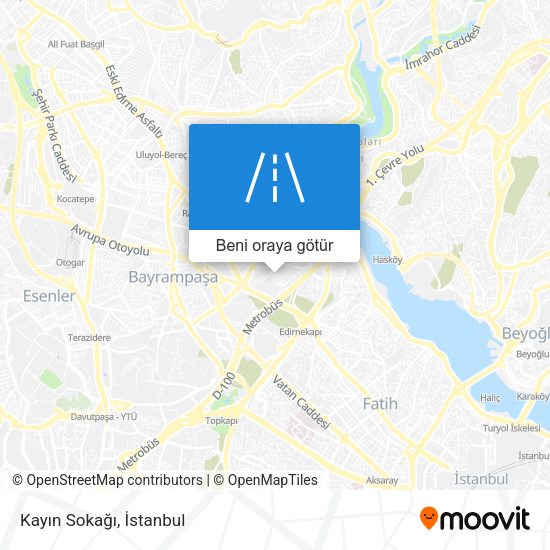 Kayın Sokağı harita