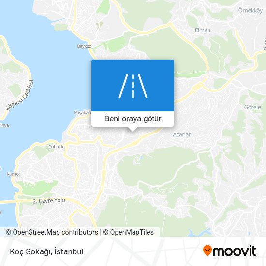 Koç Sokağı harita
