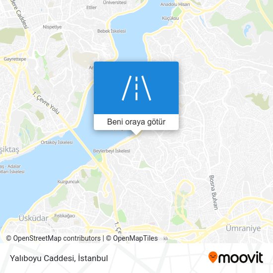 Yalıboyu Caddesi harita