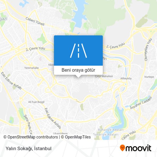 Yalın Sokağı harita