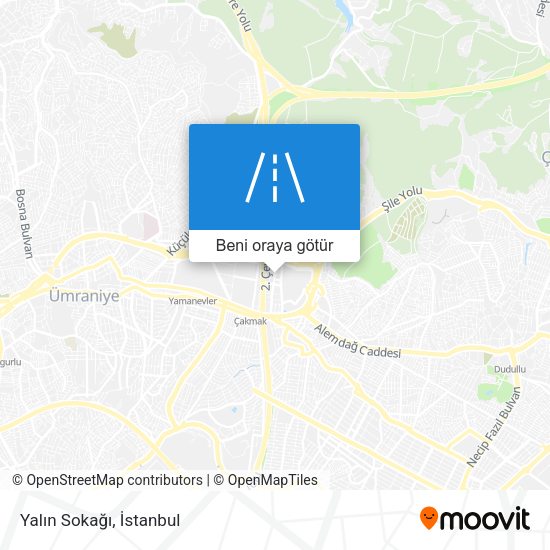 Yalın Sokağı harita