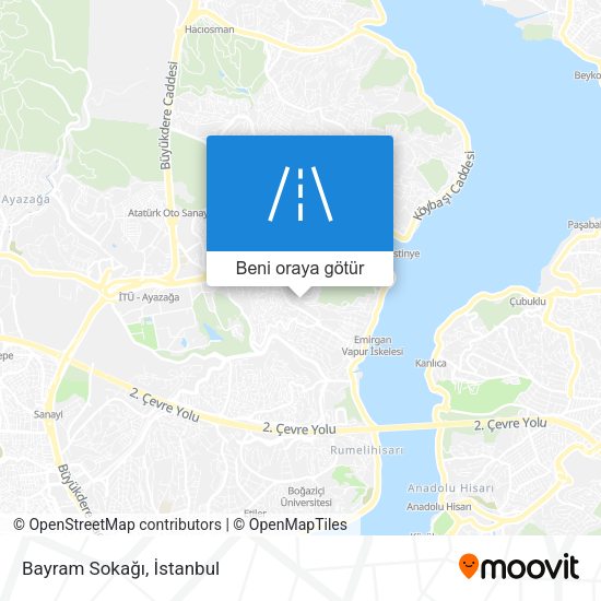 Bayram Sokağı harita