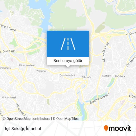 Işıl Sokağı harita