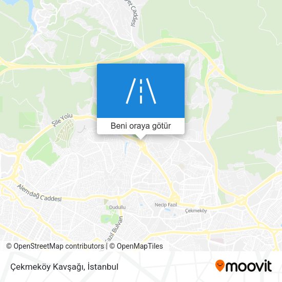 Çekmeköy Kavşağı harita