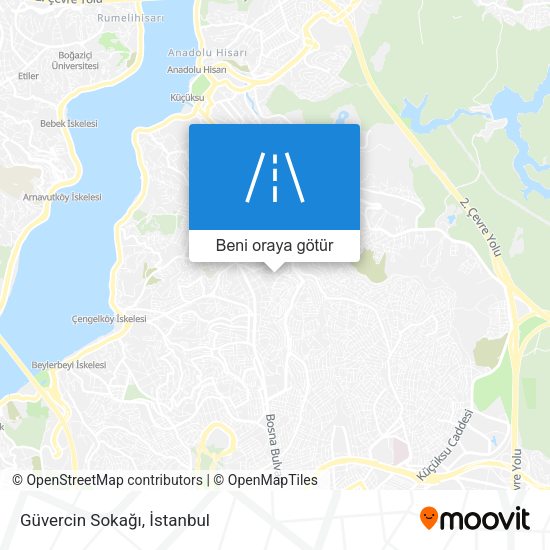 Güvercin Sokağı harita