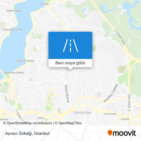 Ayvacı Sokağı harita
