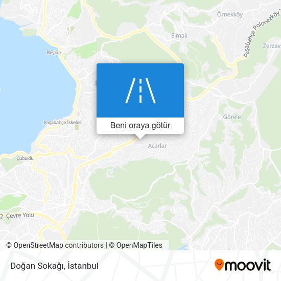 Doğan Sokağı harita