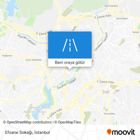 Efsane Sokağı harita