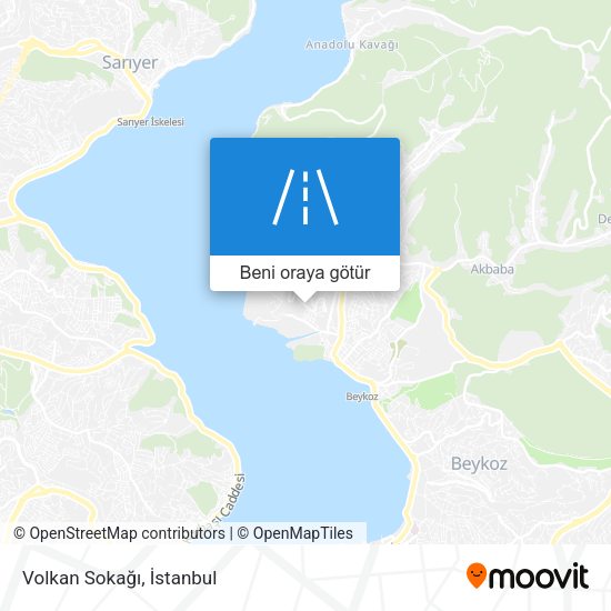 Volkan Sokağı harita