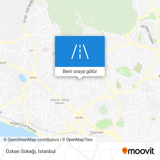 Özkan Sokağı harita