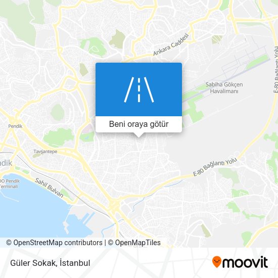 Güler Sokak harita