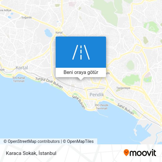 Karaca Sokak harita